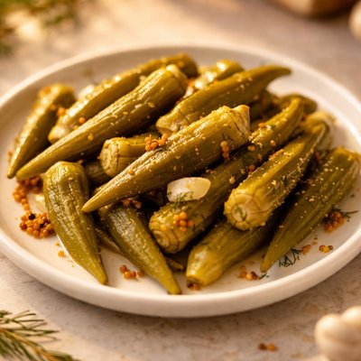 Pickle okra
