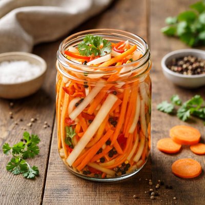 醋萝卜和白萝卜