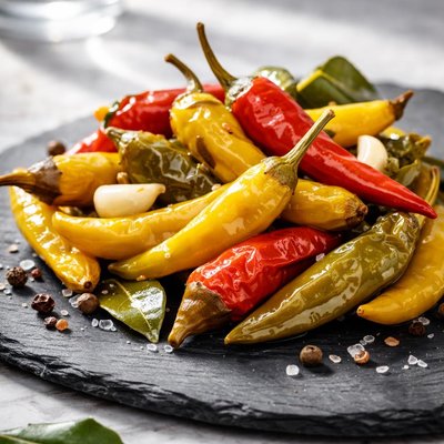 Pickled chile peppers