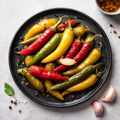 Pickled chillies
