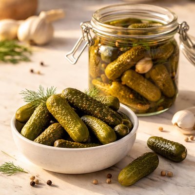 Pepinillos en vinagre