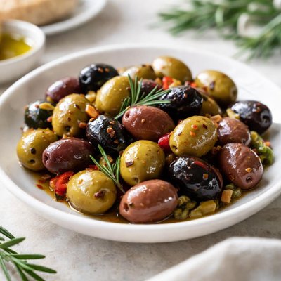 Pickled olives