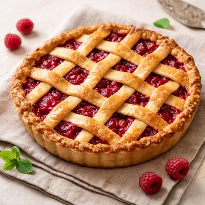 Pie raspberry