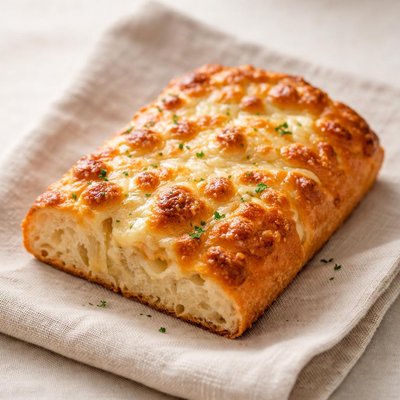 Piece of cheese bread