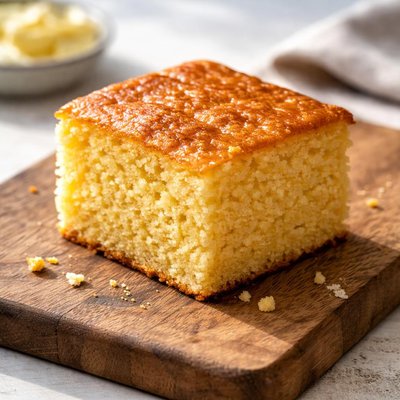 Piece of cornbread