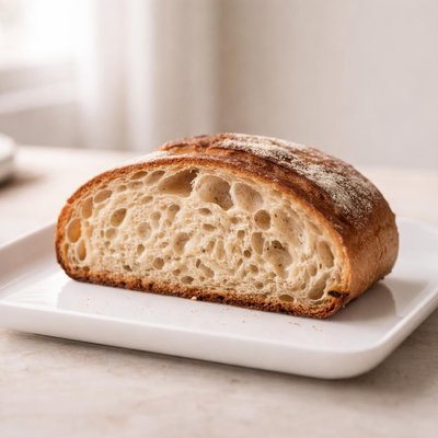 Piece of sourdough