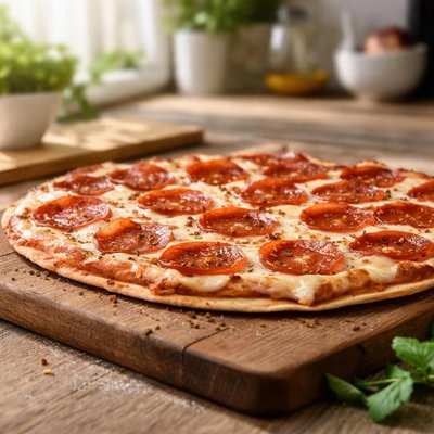 Pieology pepperoni thin crust