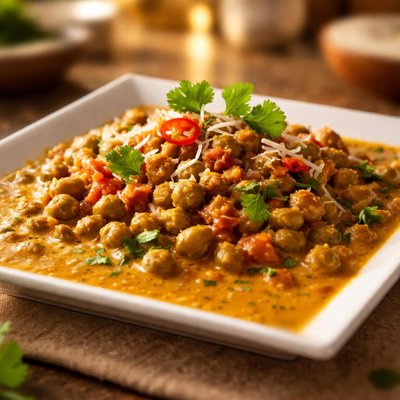 Pigeon peas coconut curry