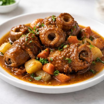 Pigs tail stew