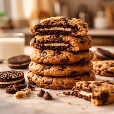 Pillsbury oreo cookies baked