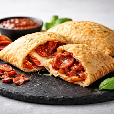Pillsbury Pizza Pops Pepperoni and Bacon
皮尔斯伯里比萨派克芝士火腿