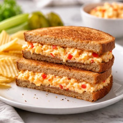 Pimento cheese sandwich