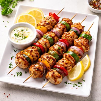 Pincho kebab de pollo