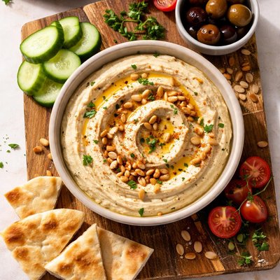 Pine nut humus aldi