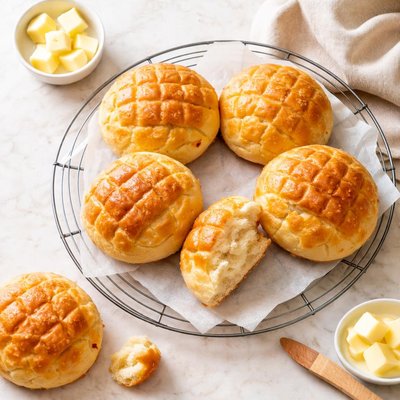 Pineapple butter bun