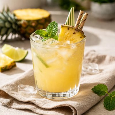 Pineapple cocktail