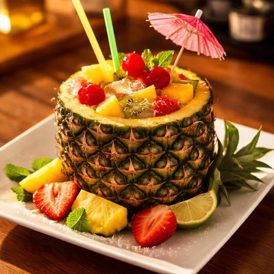Pineapple cup