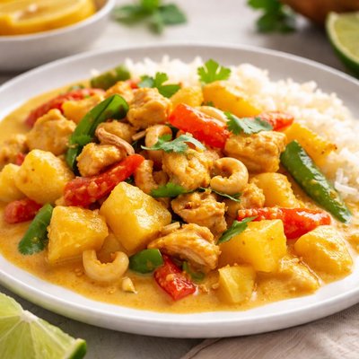 Pineapple curry
