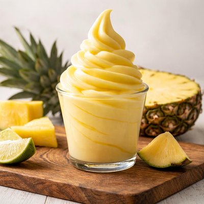 Pineapple dole whip