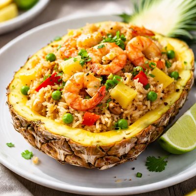 Pineapple fried rice