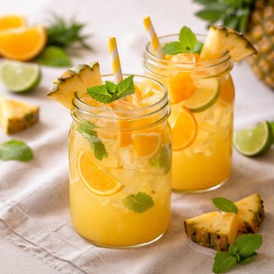 Pineapple fruit punch