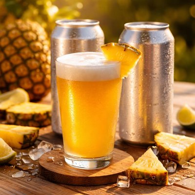 Pineapple mahalo beer