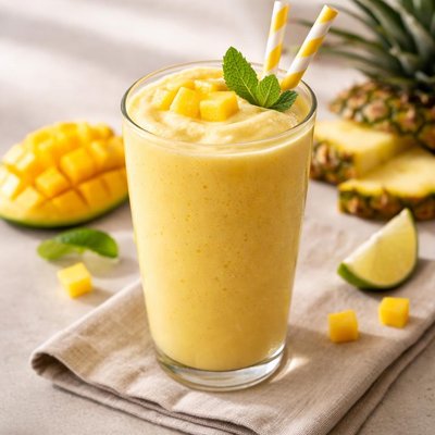 Pineapple mango smoothie