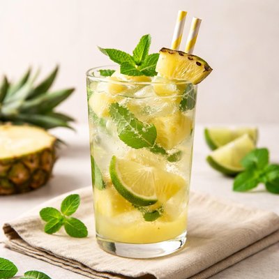 Pineapple mojito