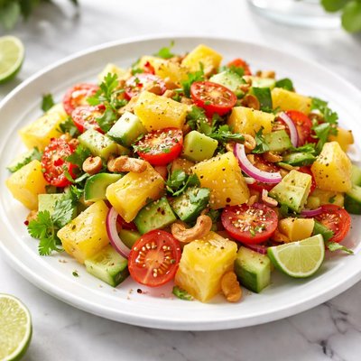 Pineapple salad