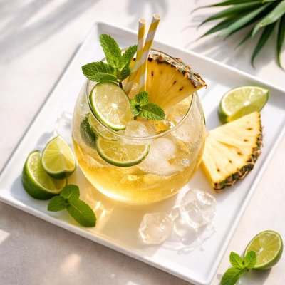 Pineapple spritz