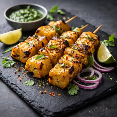 Pineapple tikka
