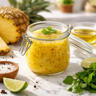 Pineapple vinaigrette