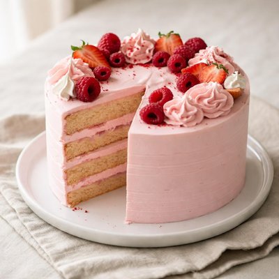 Pink cake