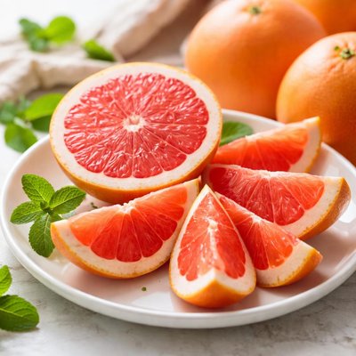 Pink grapefruit