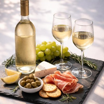 Pinot grigio white wine