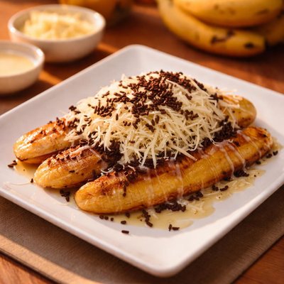 Pisang bakar keju
