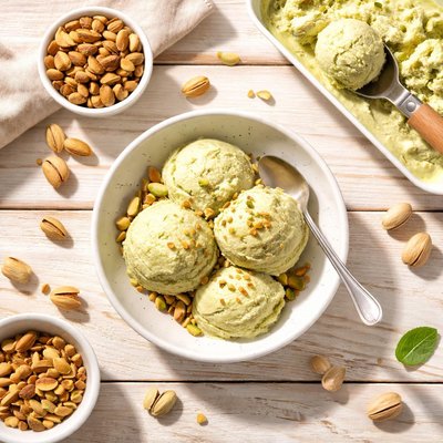 gelato al pistacchio