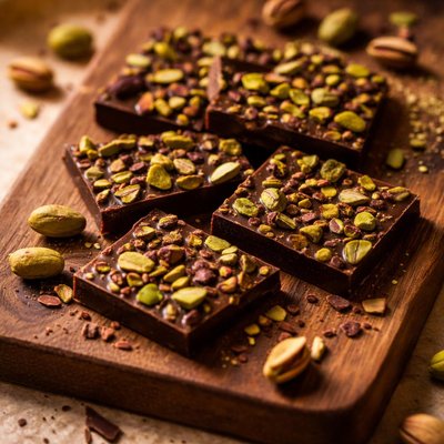 Pistachio dark chocolate