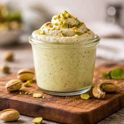 Schiuma di pistacchio