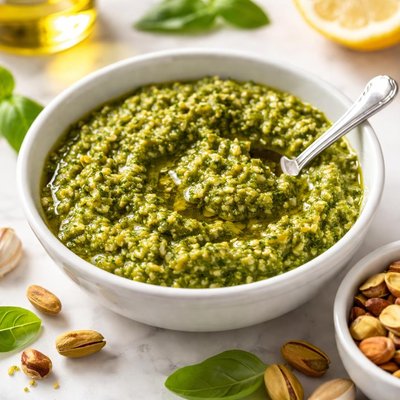 Pistachio pesto