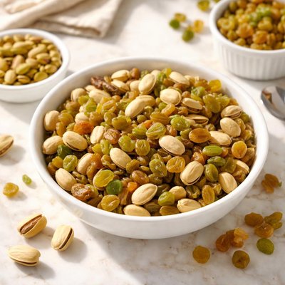 Pistachio raisin