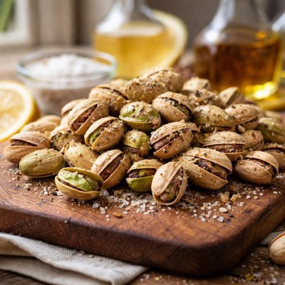 Pistachio salt vinegar
