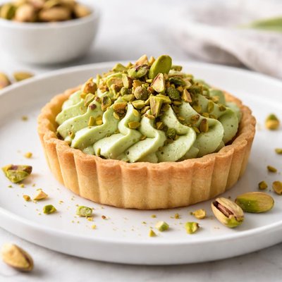 Pistachio tart