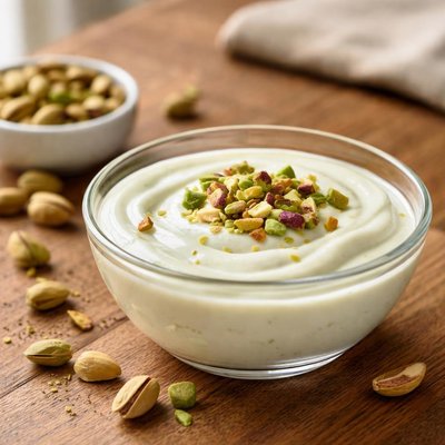 Pistachio yoguart