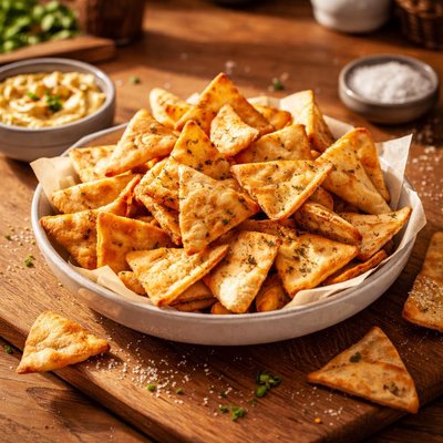 Pita bread chips