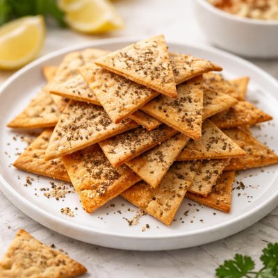 Pita crackers