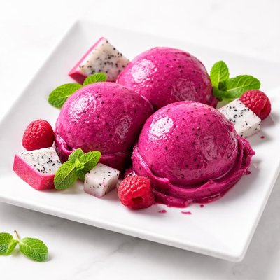 有机火龙果酸奶果 sorbetter