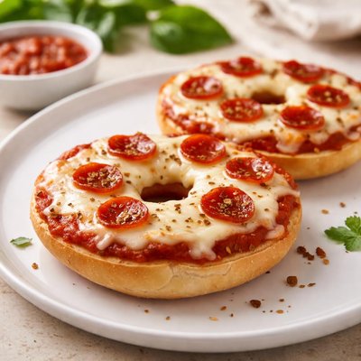 Pizza bagel