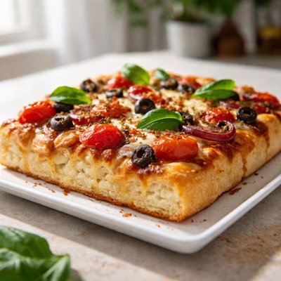 Pizza focaccia