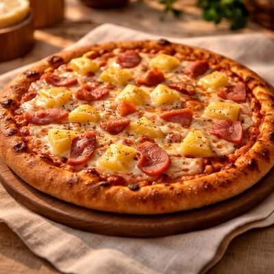 Pizza hawaiana